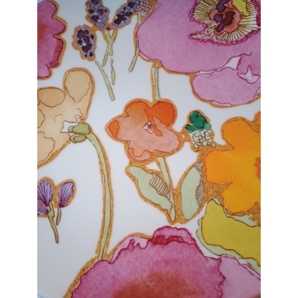 Lenox Floral Fusion by Stephanie Ryan 9" Plate Beautiful - Picture 4 of 5